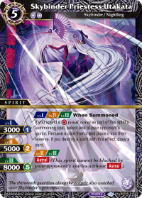 Skybinder Priestess Utakata